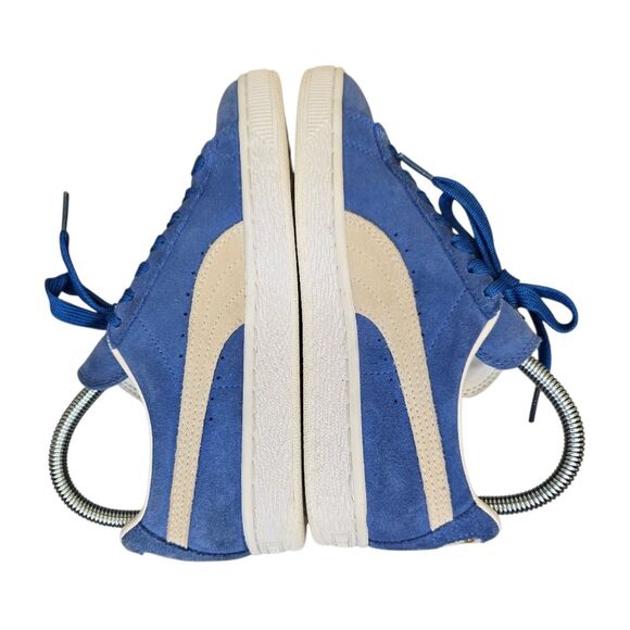 Puma Women's 6.5 Suede Classic Olympian Blue White Lace Up Sneakers 362213-64 - Picture 5 of 15
